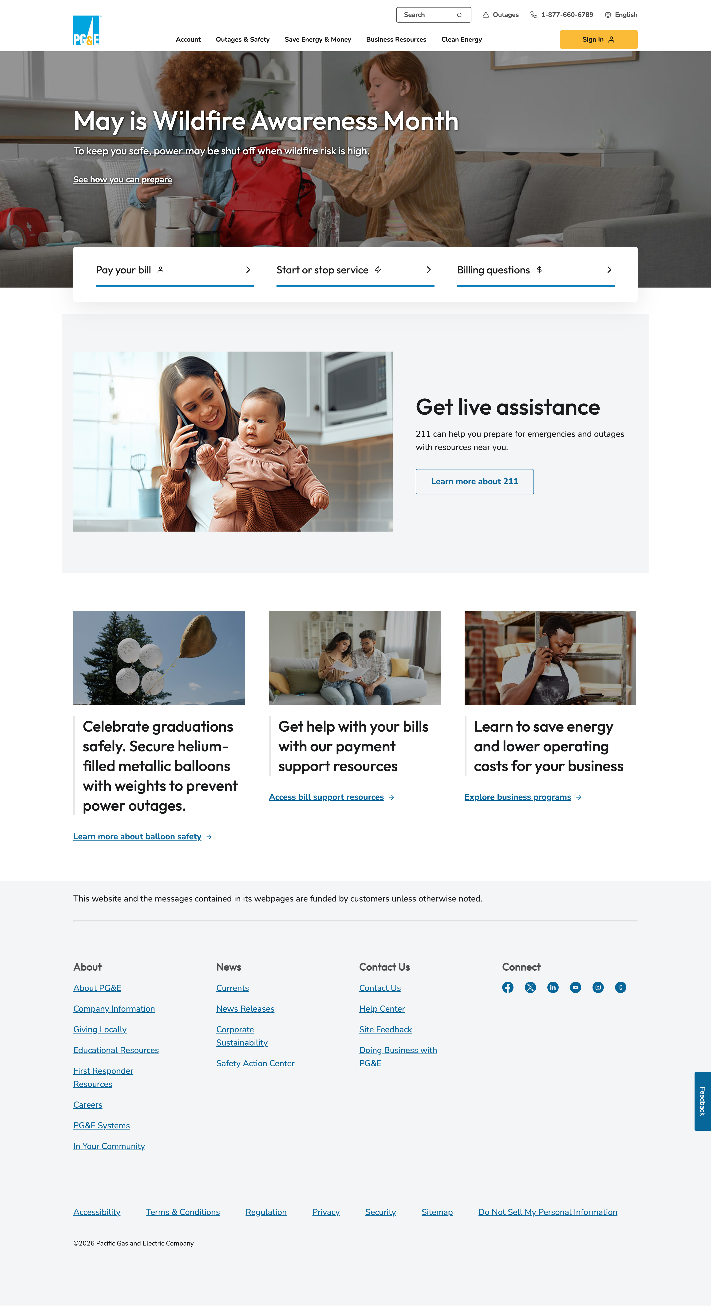 Pacific Gas and Electric Company (PG&E)